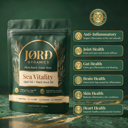 Jord Organics® Algal Oil Softgels